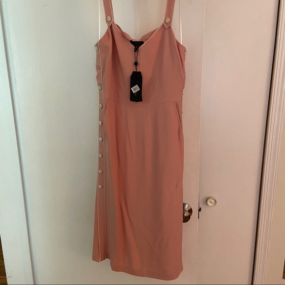 Rag & Bone Side Snap Tank Dress w/ Pockets - Picture 4 of 13